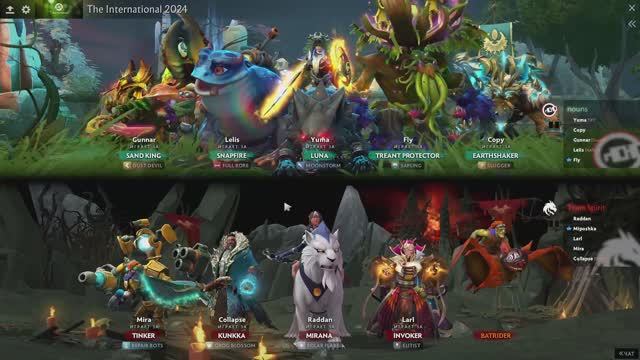 Team Spirit vs. Nouns Esports | Dota 2 смотреть онлайн