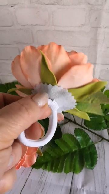 Украшение для волос из фоамирана🌸#украшениедляволос #заколкидляволос смотреть онлайн