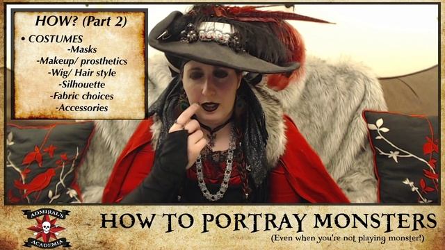 How to Portray Monsters (even when you're not playing Monster!) | Admiral's Academia - Nov 23, 2020 смотреть онлайн