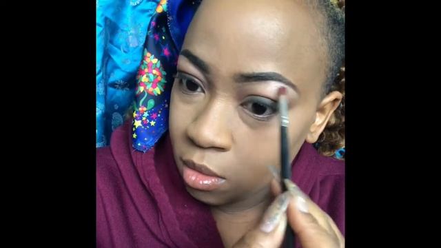 Burgundy Smoky Eye Tutorial | Using Dollar Tree Eyeshadow смотреть онлайн