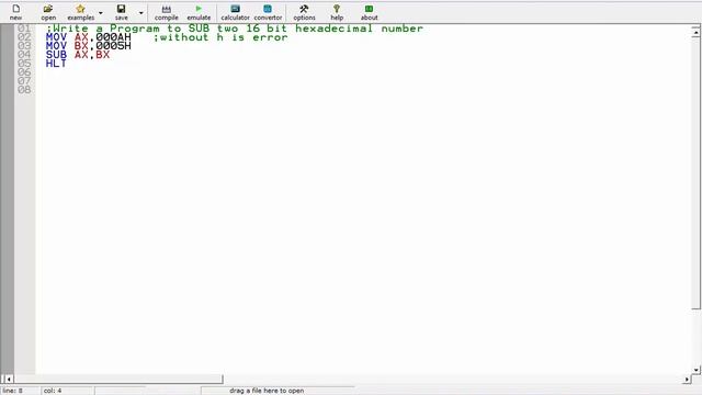 Assembly Language Programming Tutorial using Emu8086 смотреть онлайн