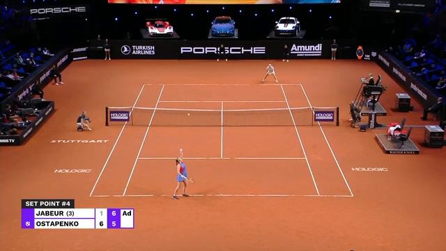 Porsche Tennis Grand Prix | 04/19/2023 | Match Highlights | Jabeur vs. Ostapenko смотреть онлайн