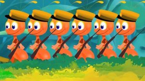 The Ants Go Marching | Rhymes For Kids
