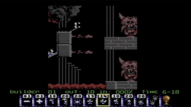 C64 Longplay: Lemmings (NTSC) (Fun Levels)