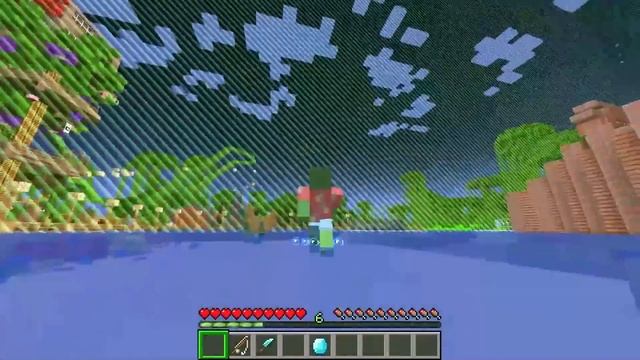 Locked On ONE BLOCK with INDIGO PARK in Minecraft! смотреть онлайн