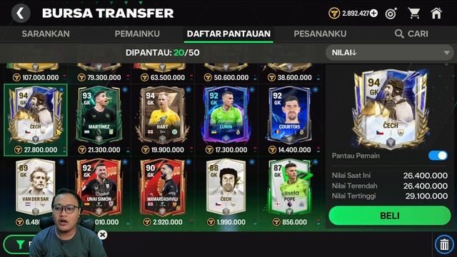 MUMPUNG HARGANYA MURAH! INI DIA REKOMENDASI GK TERBAIK DI FC MOBILE! SARAN KIPER TERBAIK! смотреть онлайн