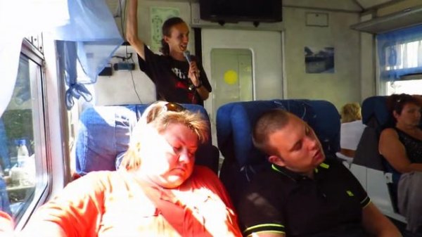 Circum Baikal Train Lake Baikal MVI 6764