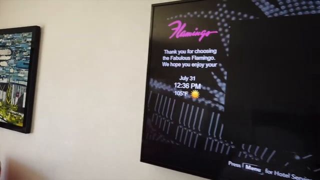 🏨  Flamingo Las Vegas / STRIP VIEW /  Flamingo Room / King Bed Rm 22130 🏨