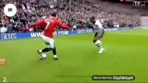 Несколько крутых финтов и обводок Роналду(2)