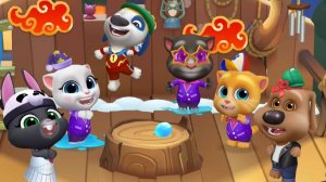 Мой говорящий Том и его друзья играют в тайном домике на дереве | Мультфильм про друзей для детей