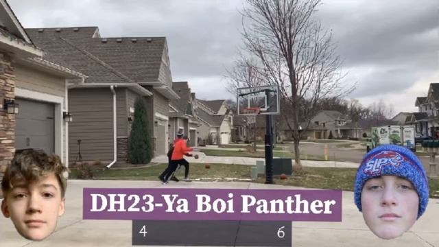 Mini Basketball 1v1 - Challenge (ft. DH23)