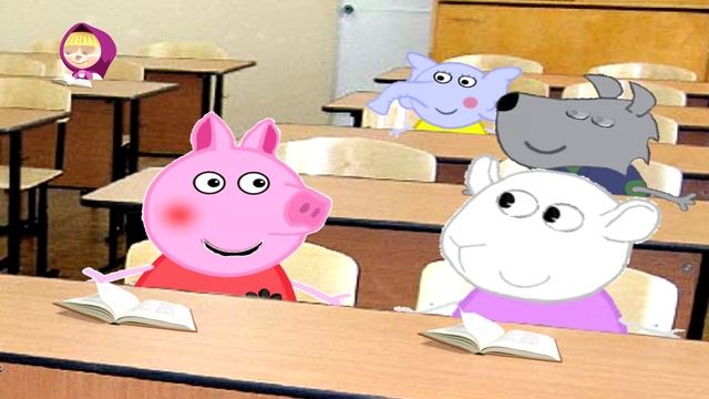 Свинка Пеппа читает мысли часть 12  74 серия  Пеппу заколдовала ведьма