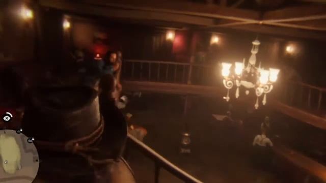 Red Dead Redemption 2 - A Quiet Time - Drinking With Lenny And Secret Room Cutscene смотреть онлайн