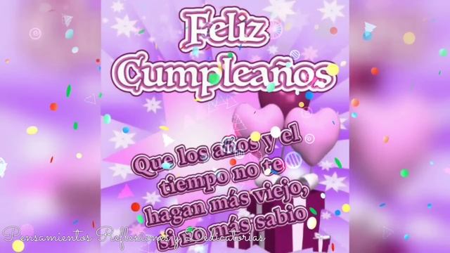 Feliz Cumpleaños Para Una Personita Muy Especial