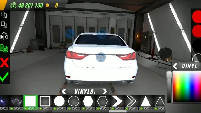 как сделать венил из игры в кальмара в кар паркенг