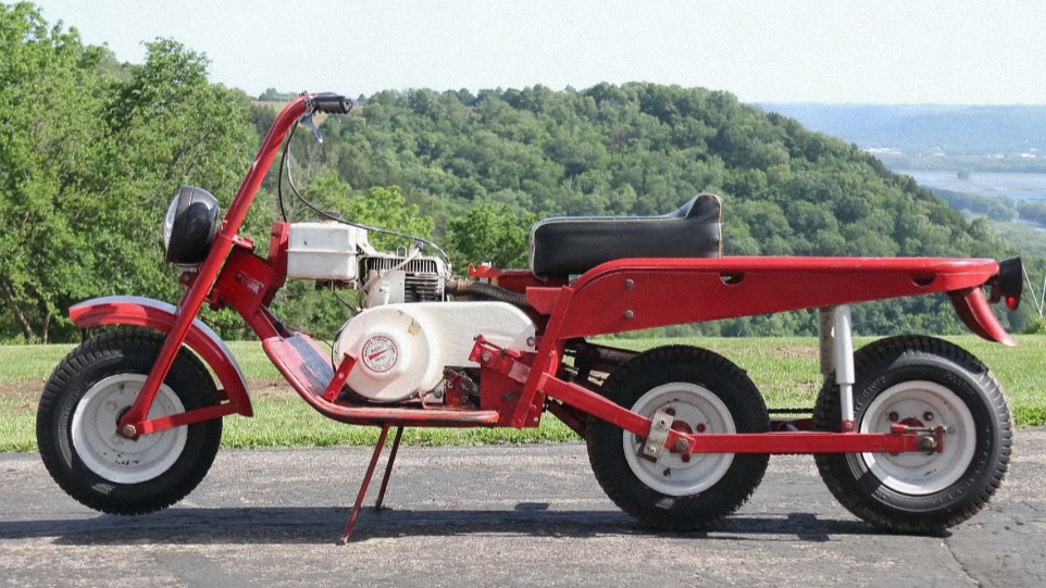 3-колесный скутер Pak-Jak 1971 года выпуска... смотреть онлайн