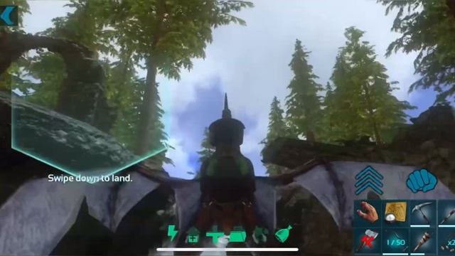 ARK:Survival Evolved Mobile Hardcore-hard ( EPISODE 9)Taming Pteranodon | Artifact Of The Hunter