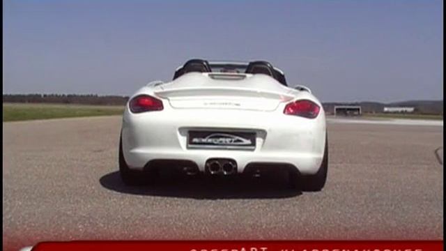 speedART Klappenauspuff für 987 Boxster & Cayman / sport exhaust with bypass