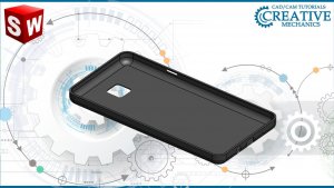 Чехол для смартфона в Solidworks