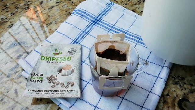 DRİPESSO FİLTRE KAHVE DENEMESİ👌🏻 смотреть онлайн