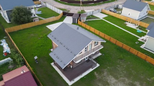 Облет построенного дома из полистиролбетона смотреть онлайн