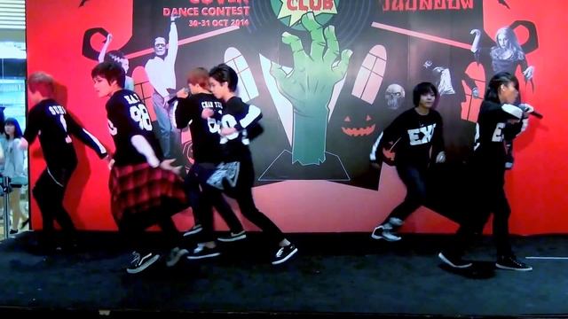 141030 Leopard Cover EXO - MAMA @Teen Pointer Halloween 2014 (Audition)