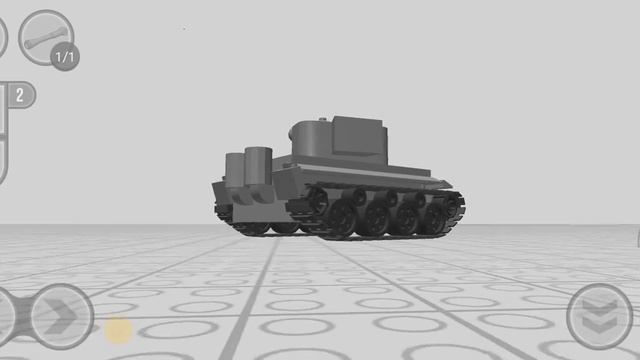 Мой первый Pzkpfw VI "Тигр" в Draw Bricks смотреть онлайн