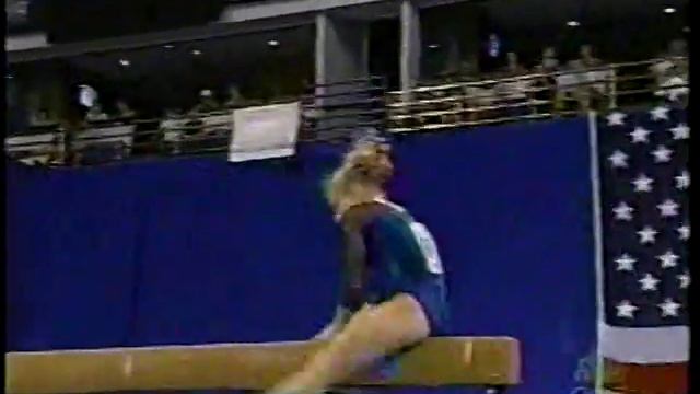 Vanessa Atler - 1999 US Nationals EF - Balance Beam смотреть онлайн