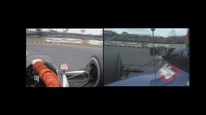 Ayrton Senna's 1:38.041 vs. Michael Schumacher's 1:38.023 at Suzuka