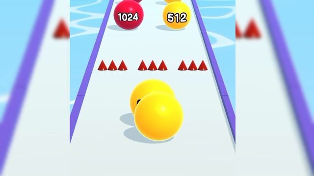 Эволюция Шаров в игре Ball run 2048 смотреть онлайн