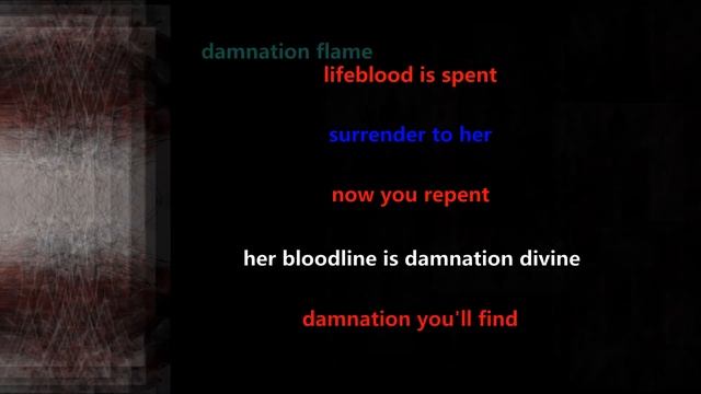 Amaranthe - Damnation Flame - 2023 - Lyric Video смотреть онлайн