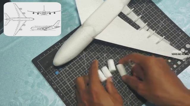 Перезалив из YouTube - Полная постройка и полет Airbus A380-700 Emirates - делаем RC самолёт! смотреть онлайн