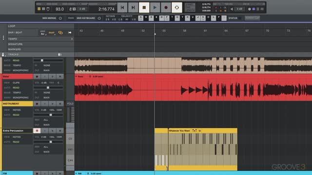03.3. MIDI Workflow Menu