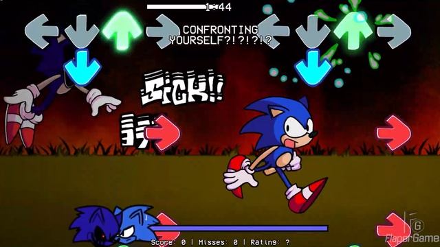 FNF VS Sonic.EXE Confronting-yourself ENCORE Mod смотреть онлайн