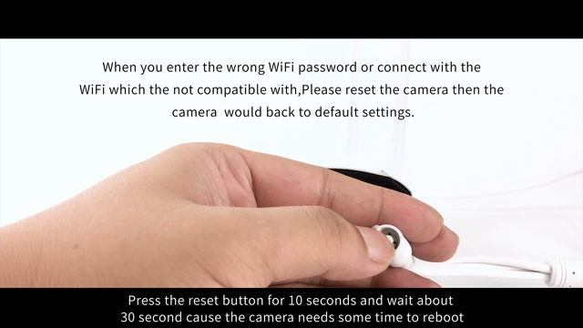 FREDI-LB807 How you reset the camera смотреть онлайн
