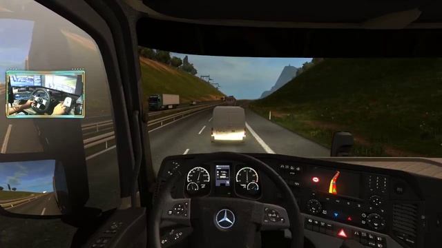 Euro Truck Simulator 2 - Vida Real #7 Mapa EAA 1.31 - Volante G27