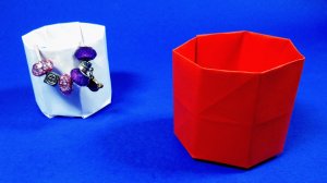 Как сделать коробочку из бумаги своими руками. Простая коробочка из бумаги