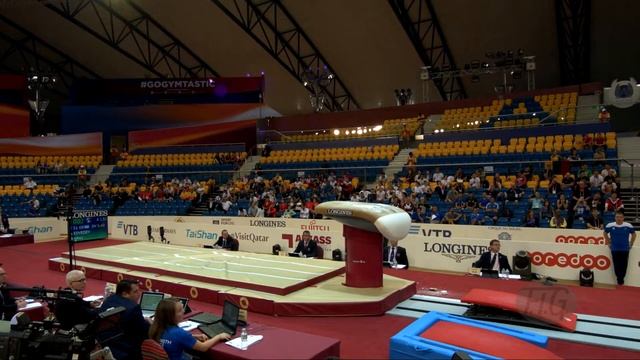 MEDVEDEV Andrey (ISR) - 2018 Artistic Worlds, Doha (QAT) - Qualifications Vault 1