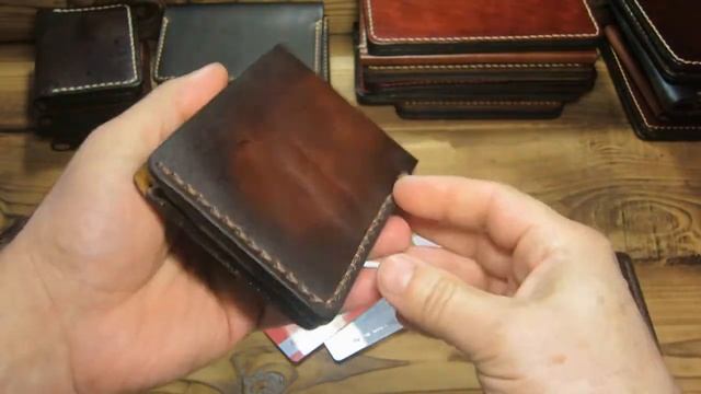 Кожаный портмоне