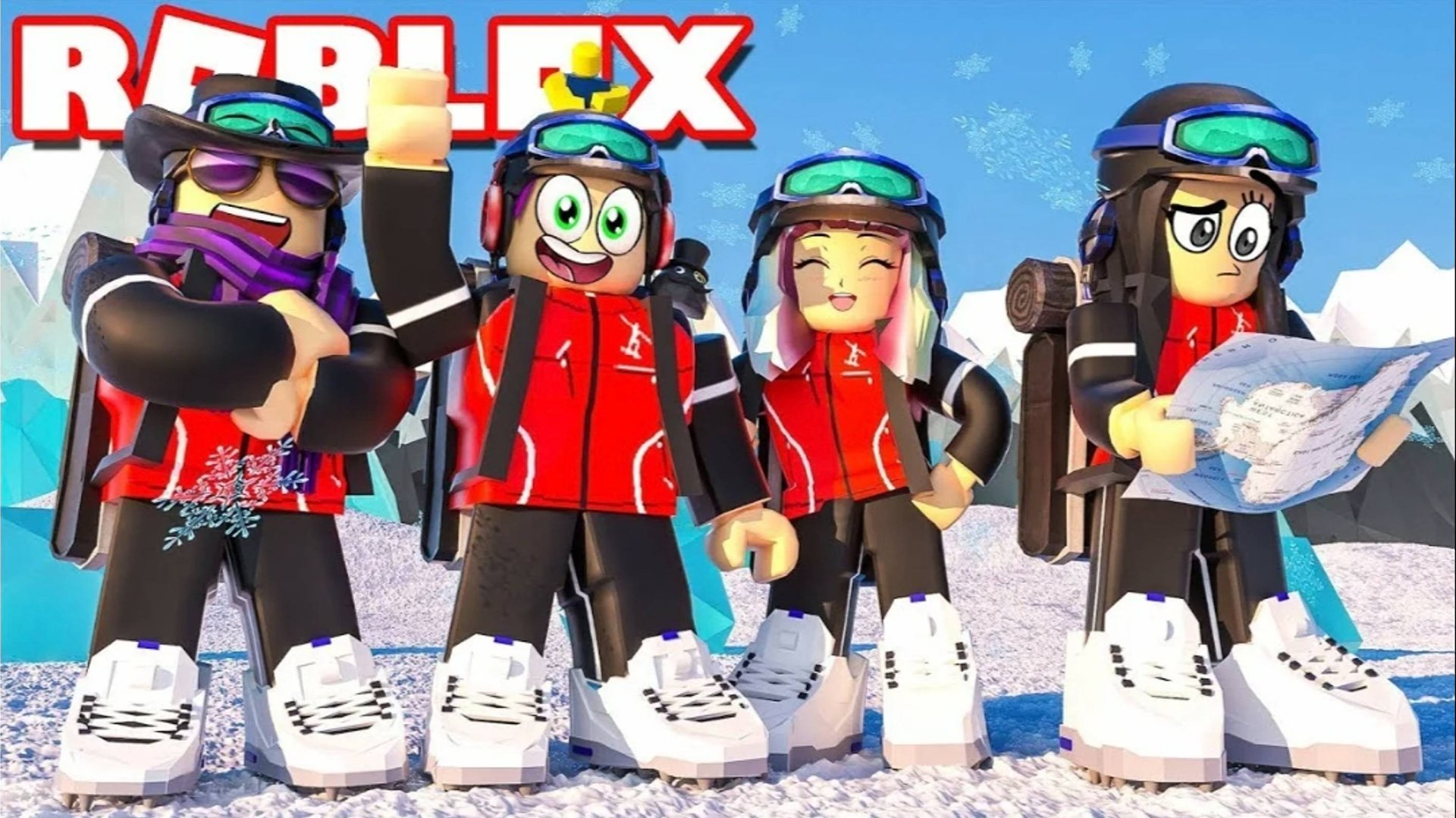 Я выжил 100 дней в Антарктиде в роблокс смотреть онлайн