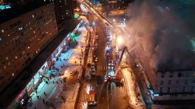 Пожар в Орехово-Зуево смотреть онлайн