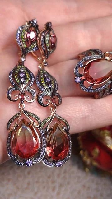 Серебро в Позолоте и Родии ✨☀️ ГТ Турмалины и Микроинкрустация... Скриншот, Вотсап+7 928 394 26 55 смотреть онлайн