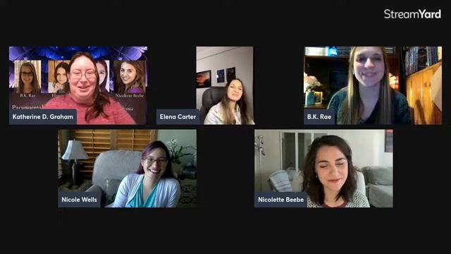 Live Paranormal Romance (18+) Indie Author Live Chat смотреть онлайн