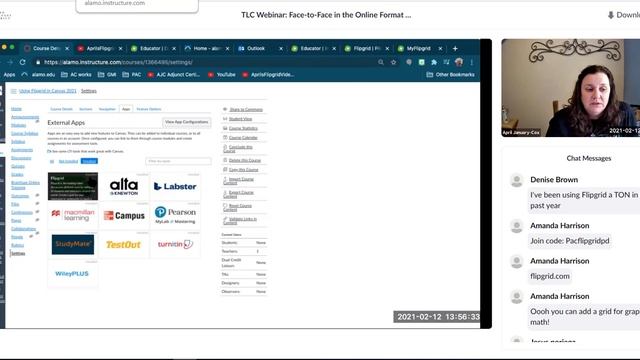 TLC Webinar: Face-to-Face In The Online Format With Flipgrid