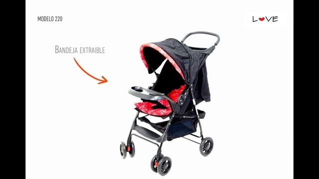 Cochecito de Paseo LOVE - art. 220 смотреть онлайн
