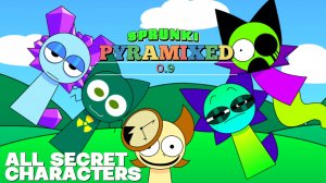 INCREDIBOX SPRUNKI PYRAMIXED 0.9 | SPRUNKI UNLOCK ALL SECRET CHARACTERS | PYRAMIX | KIKI and BOUBA