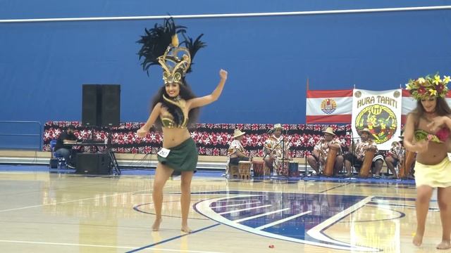 Vintage Tahitian Dance - Hura Tahiti 2018   Jessy & Lily