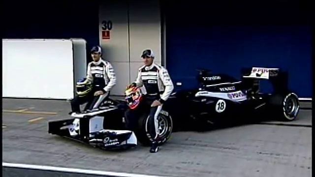 Materia estreia Bruno Senna F1 na Williams SPORTV 2012 07.02.2012 смотреть онлайн