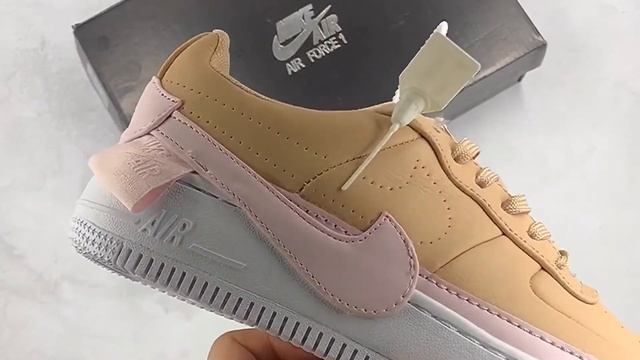 Nike W Air Force 1 Jester QS Bio Beige Pink Review смотреть онлайн