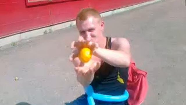 Раскрытие фокуса !!! Летающий Апельсин смотреть онлайн